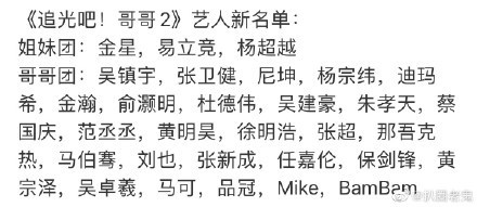 2021下半年必追選秀節目!《追光吧!哥哥》第二季、《Girls Planet 999》豪華陣容必追