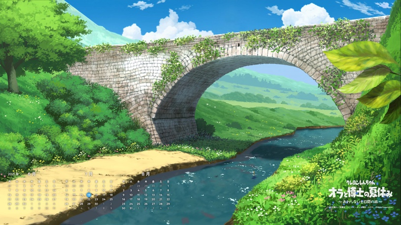 蠟筆小新療癒桌布登場!Switch《蠟筆小新 我和博士的暑假》釋出系列桌布啦~