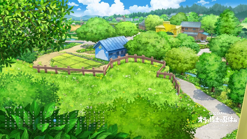 蠟筆小新療癒桌布登場!Switch《蠟筆小新 我和博士的暑假》釋出系列桌布啦~