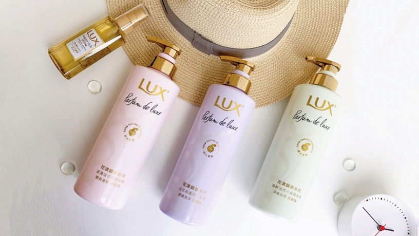LUX 花漾調香 清新持香72小時 法式髮浴 宛如香水的洗髮精 浪漫法式玫瑰 法式莊園橙花 清新法式小蒼蘭