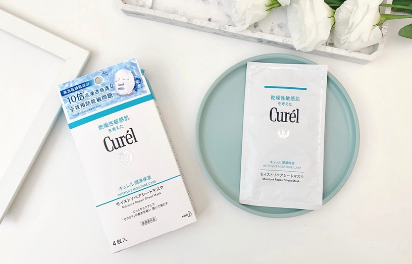 敏感肌面膜推薦_珂潤_潤浸保濕親膚恆潤面膜_親膚_高保濕