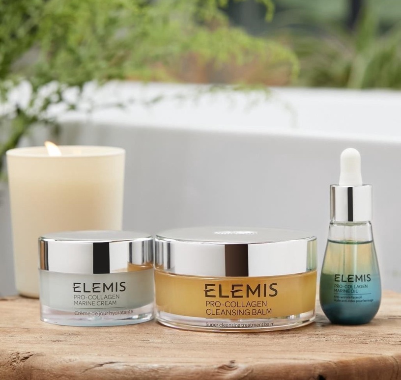 ELEMIS 海洋修護三部曲 療癒黃罐 海洋藻安瓶 海洋藍霜