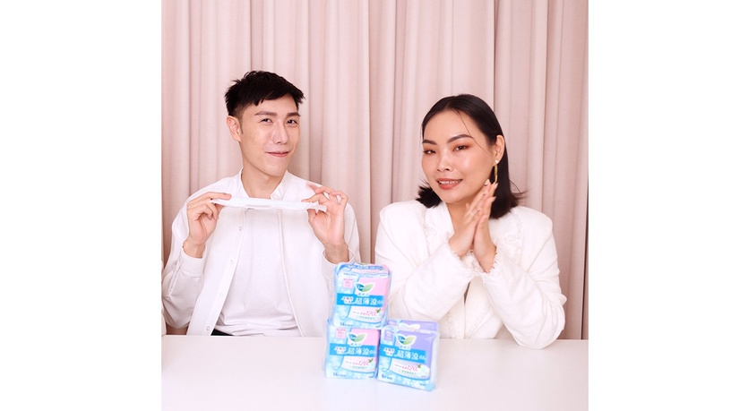妹妹悶熱流汗變火爐?小吳&YOYO激推「衛生棉天花板」妹妹舒涼金速喜,2倍吸收不黏妳!