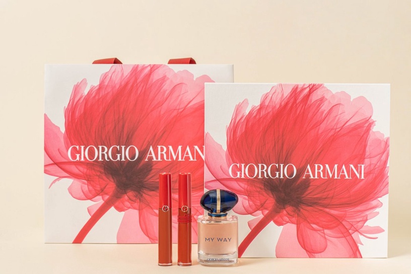 armanibeauty 亞曼尼情繫禮盒 紅管唇萃 情人節禮物
