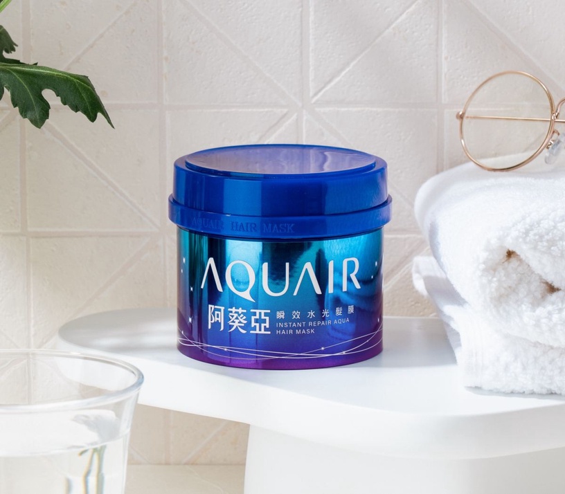 新瞬效水光髮膜 瞬效修護亮澤髮油 修護升級收服毛躁 AQUAIR阿葵亞