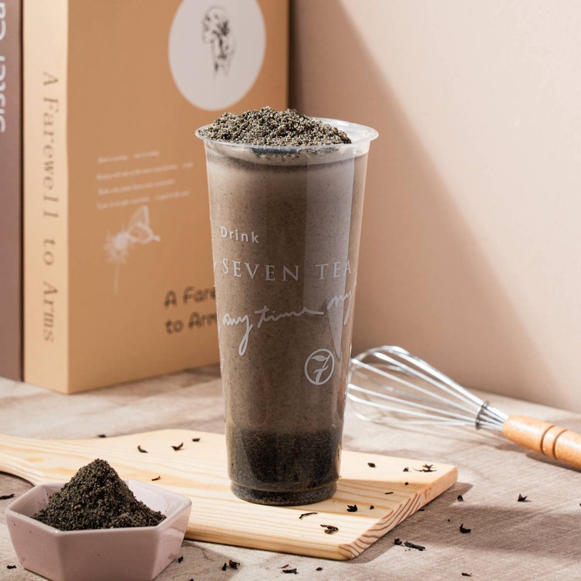 七盞茶 草莓盛宴 草莓凍芝凍 脆果莓莓冰