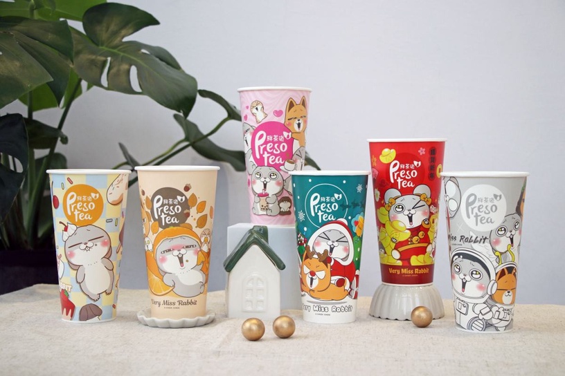 鮮茶道 好想兔聯名 草莓啵啵 草莓歐蕾 草莓奶蓋 2022冬季限定