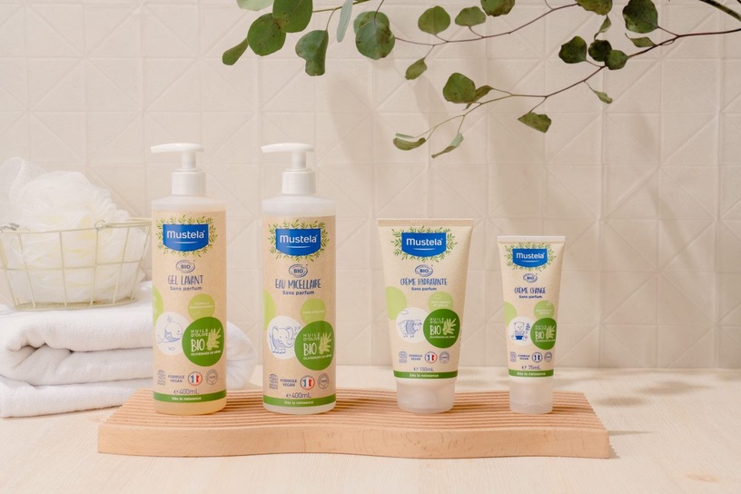 Mustela 慕之恬廊 慕之孕 1霜2油3撫紋 有機護膚系列 孕期沐浴乳 孕期乳液