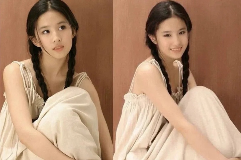 10位陸劇85花青澀舊照!《去有風的地方》劉亦菲、楊冪從小美到大,景甜舊照真是美絕了