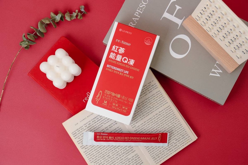 retune蕊庭 石榴膠原紅蔘飲 口袋營養 Q凍系列