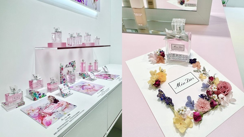 MISS DIOR花漾迪奧愛戀快閃店信義區登場!熱賣香浴球、香氛蠟燭和獨家贈禮款款攻心!