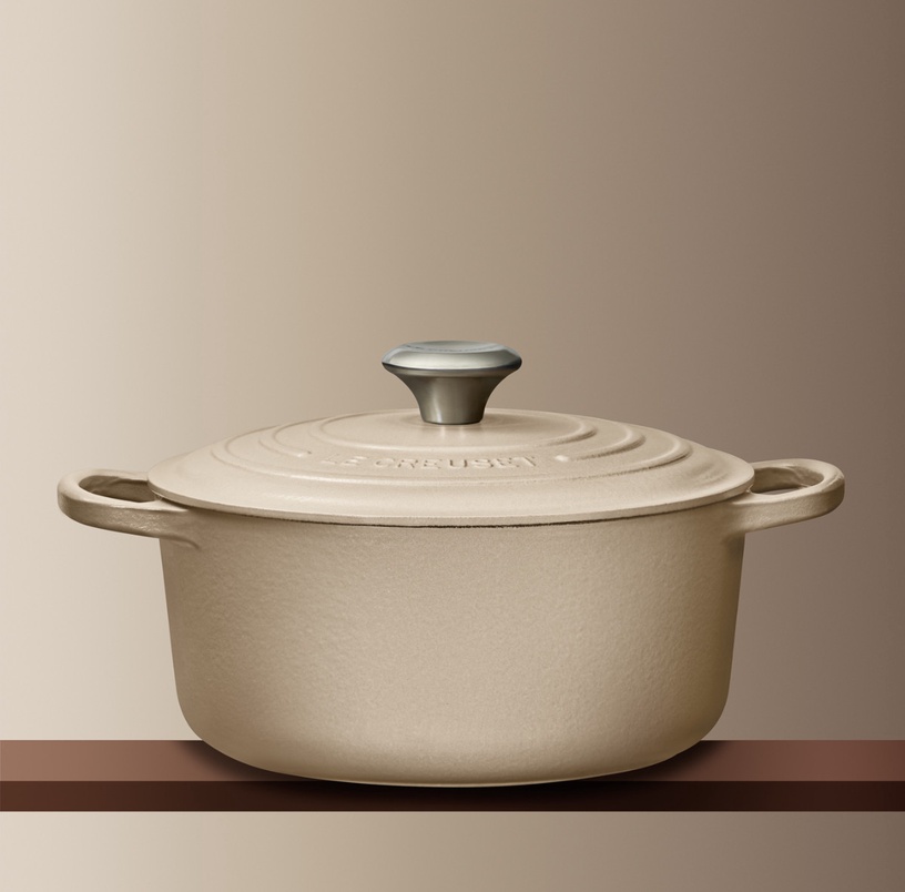 LE CREUSET「杏仁奶茶系列」仙氣滿點!攻佔春日時尚,極致純淨典雅美學,啟動美食探索