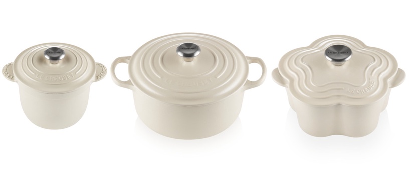 LE CREUSET「杏仁奶茶系列」仙氣滿點!攻佔春日時尚,極致純淨典雅美學,啟動美食探索