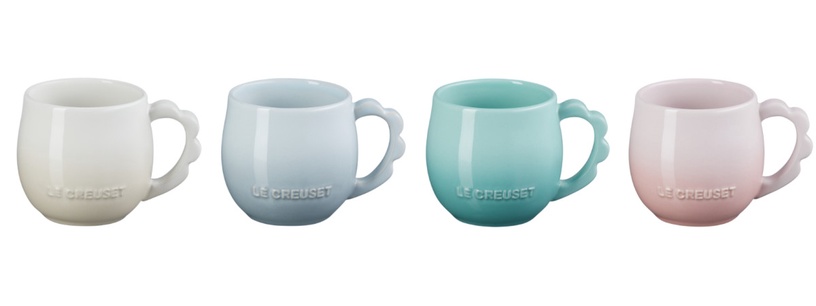 LE CREUSET「杏仁奶茶系列」仙氣滿點!攻佔春日時尚,極致純淨典雅美學,啟動美食探索
