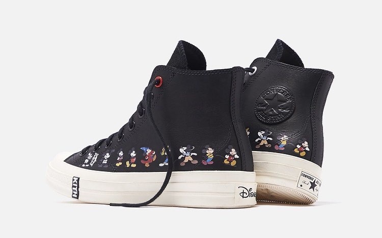 給你滿滿的米奇!Kith x Disney x Converse三方聯名登場,各畫風米奇一次擁有!