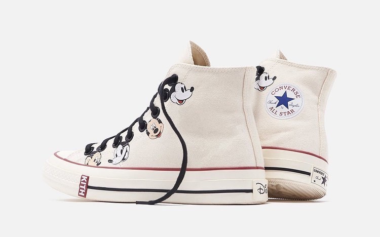 給你滿滿的米奇!Kith x Disney x Converse三方聯名登場,各畫風米奇一次擁有!