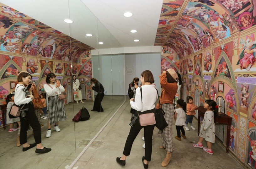 「貓美術館展」進攻高雄,獨家場景大公開~蒙娜麗莎、戴珍珠耳環的少女通通「喵化」