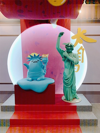 戽斗星球X三麗鷗推出展覽啦!(右滑看更多超鬧的圖片)