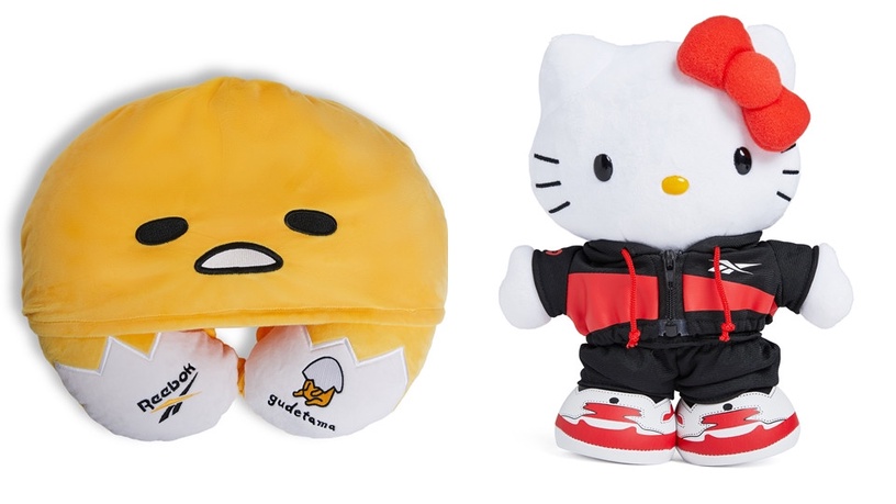 Reebok X「三麗鷗」聯名登台!超萌Kitty、蛋黃哥限定鞋款,5/20 療癒上市!