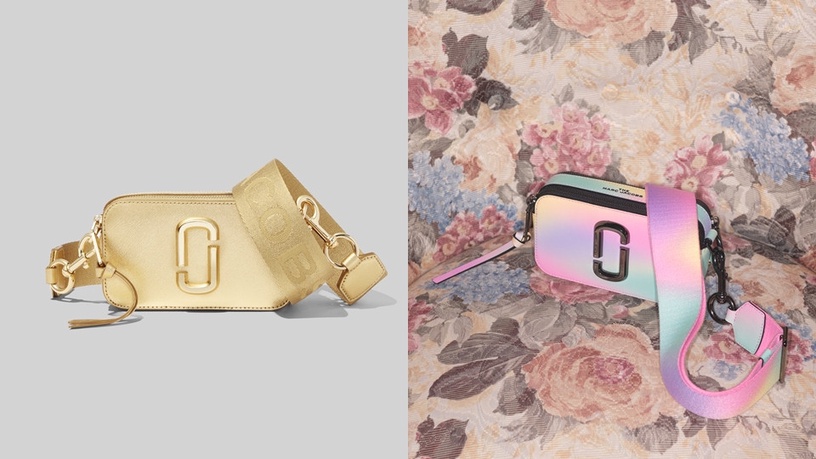 Marc Jacobs相機包升級為「單眼相機包」,2019聖誕新色獨角獸色、金色超美!