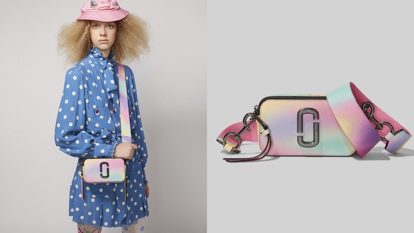 Marc Jacobs相機包升級為「單眼相機包」,2019聖誕新色獨角獸色、金色超美!