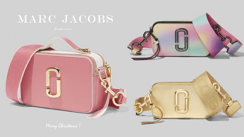 Marc Jacobs相機包升級為「單眼相機包」,2019聖誕新色獨角獸色、金色超美!