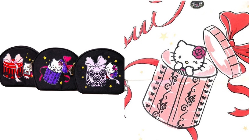 狙擊少女心!ANNA SUI X HELLO KITTY聯名限量商品,可愛融合奇幻風格毫無違和~