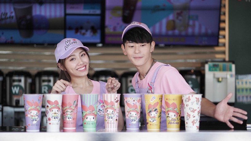 清心福全換美樂蒂聯名啦!9種杯款&首波限量「美樂蒂3D杯」就在這天開賣~