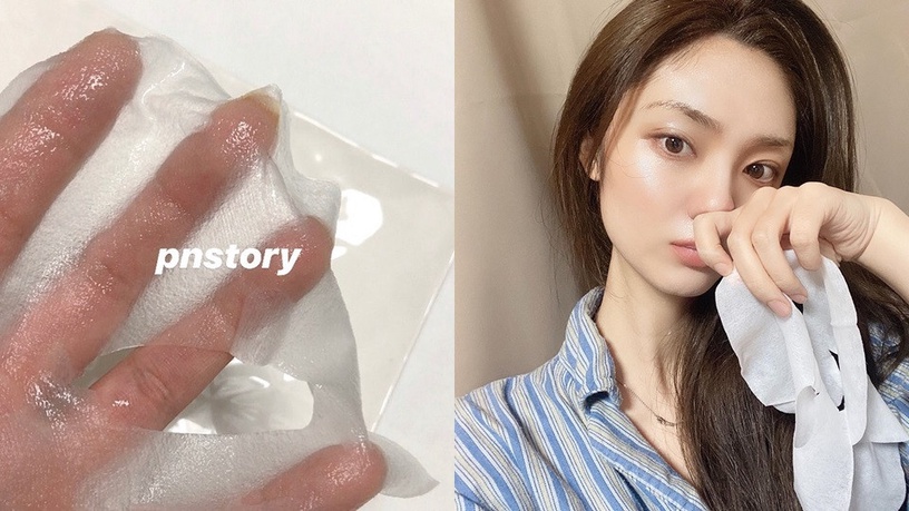上妝前脫皮STEP 1:睡前鎖水保養