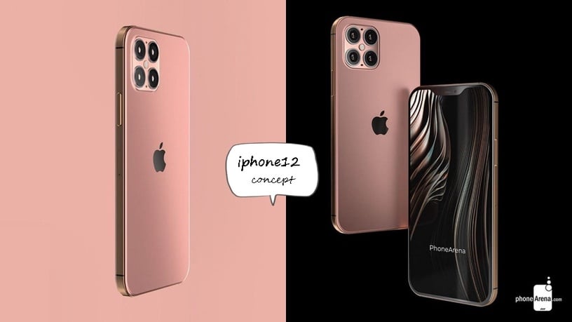 最新iPhone12預測圖出爐!升級四鏡頭、玫瑰金強勢回歸,復刻iPhone 5經典方框設計!