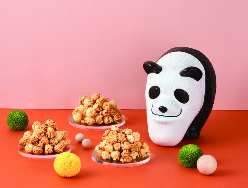 7-11把戽斗星球變成爆米花桶!除了超萌的戽斗熊貓,連Hello Kitty都變成麻將