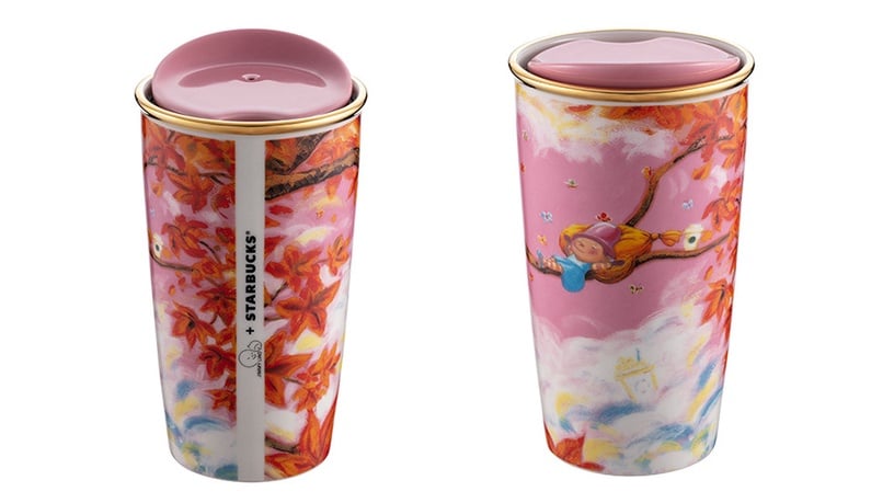 星巴克 X 幾米限量聯名登場,絕美幾米「雙層馬克杯」、「隨行卡」,12/11開始販售!