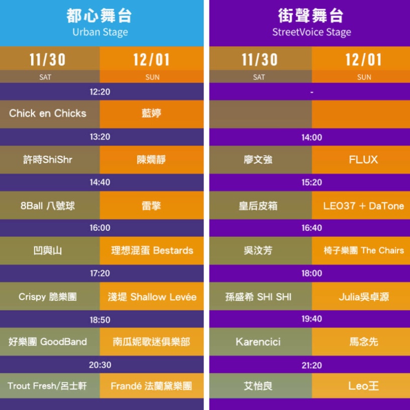 「2019簡單生活節」擴大狂歡9天!陳珊妮、魏如萱、9m88等超強卡司&表演流程大公開!