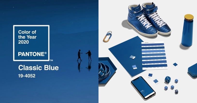 2020Pantone年度代表色出爐!那就是Classic Blue經典藍。