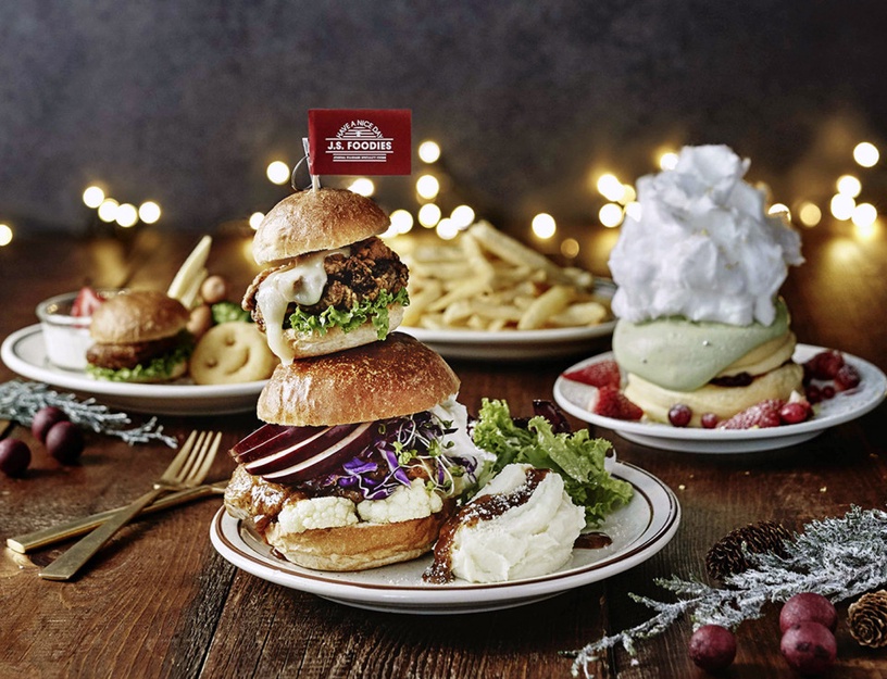 炸雞控吃起來!J.S. FOODIES TOKYO推炸雞塔,還有聖誕節Holiday歡慶套餐讓你吃飽飽!