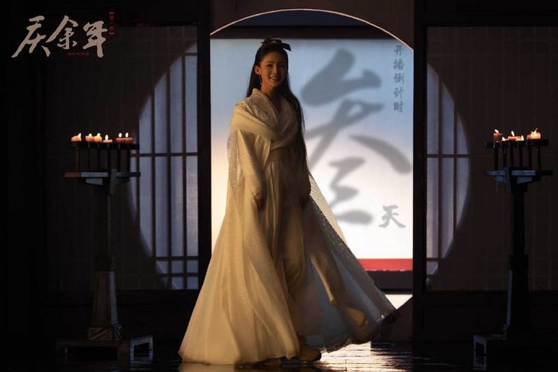 古裝劇白衣仙女女神1：李沁 飾演《慶餘年》林婉兒