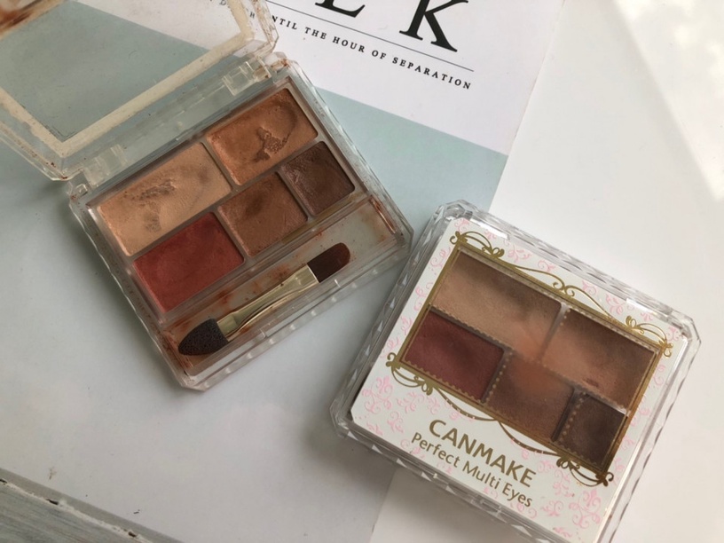 CANMAKE 完美霧面眉影盤 #03赤茶色,NT.380