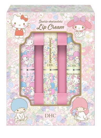 DHC x 三麗鷗聯名護唇膏台灣開賣!超萌Kitty、美樂蒂和Kikilala,滿額還送Kitty手提包