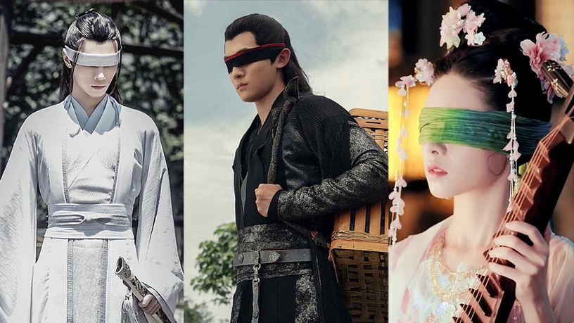 《慶餘年》被「矇眼五竹叔」帥暈!古裝12個矇眼男神女神,《陳情令》肖戰、曉星塵帥慘