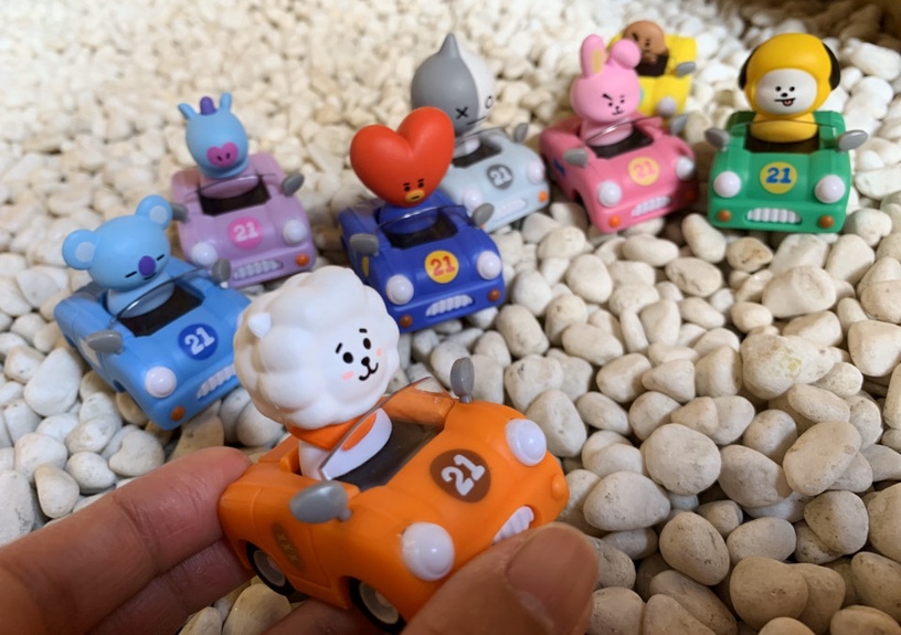 BT21 x 全家便利商店集點第二波!首次推BT21公仔迴力車,BT21粉絲一定要整套收!