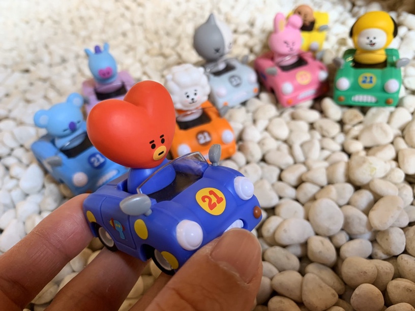BT21 x 全家便利商店集點第二波!首次推BT21公仔迴力車,BT21粉絲一定要整套收!