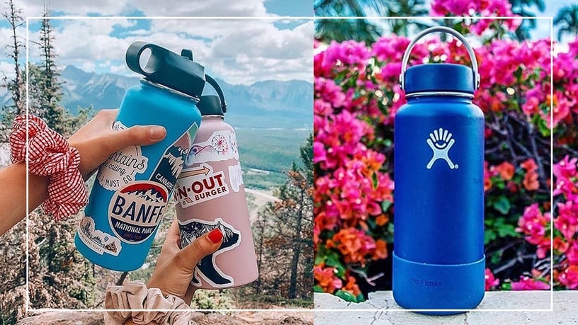 聖誕禮物就送2020 Pantone經典藍小物 Hydro Flask 客製化 保溫水壺繽紛各色自己選 Beauty美人圈