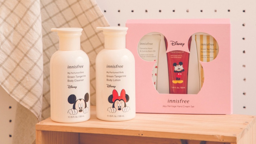 innisfree 「迪士尼限定系列」上市!滿額再送迪士尼存錢筒,米奇、唐老鴨超萌必收!