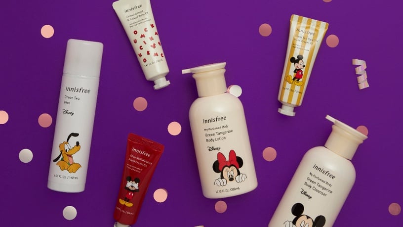 innisfree 「迪士尼限定系列」上市!滿額再送迪士尼存錢筒,米奇、唐老鴨超萌必收!