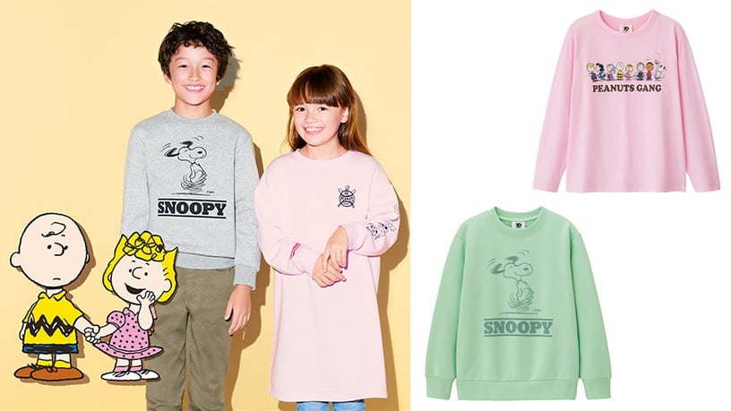 GU 聯名接連出招!Snoopy、Disney、Hello Kitty、STAR WARS、傳說對決通通來襲!