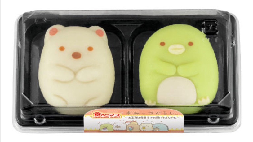 角落生物變成和菓子了!日本超商推「角落生物和菓子」,放冰箱角落完全無違和~