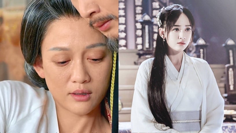 李現《劍王朝》大結局一夜白髮!10明星的古裝劇老妝,認不出李沁,張鈞甯一樣是美女