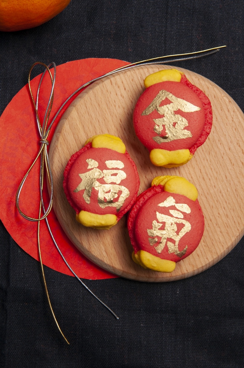 自己的紅包自己抽!手作甜點Funsiamo推春節限定「抽紅包蛋糕」,還有賀年馬卡龍一起帶