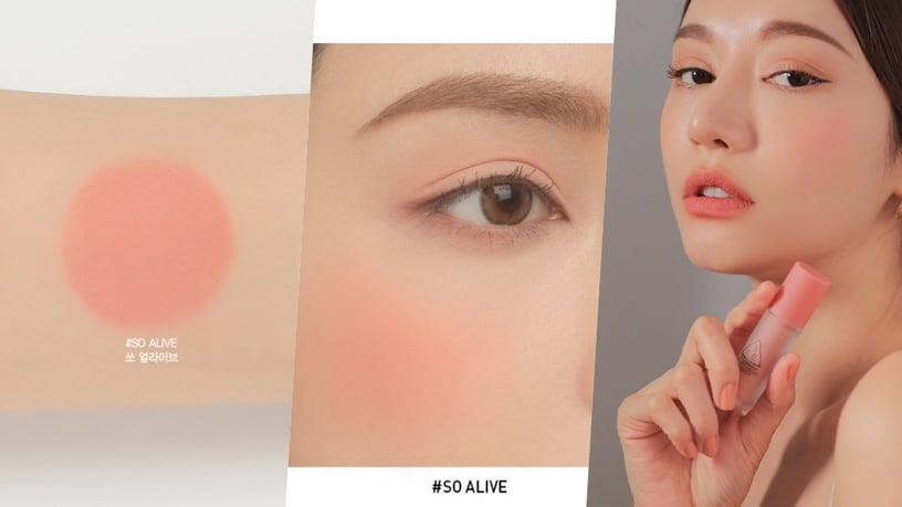 3CE唇釉#SO ALIVE