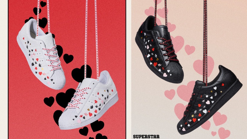 ADIDAS「STAN SMITH / CONTINENTAL 80」情人節限定款式,真心好看~